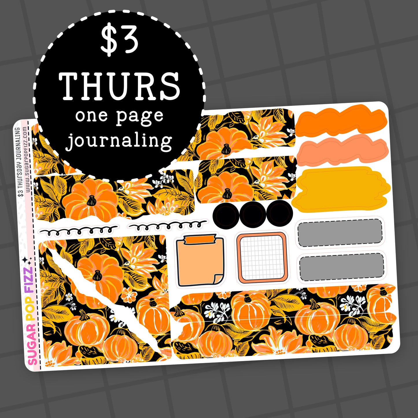 Black & Orange - $3 Thursday