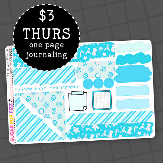 Blue Peppermint - $3 Thursday - Journaling