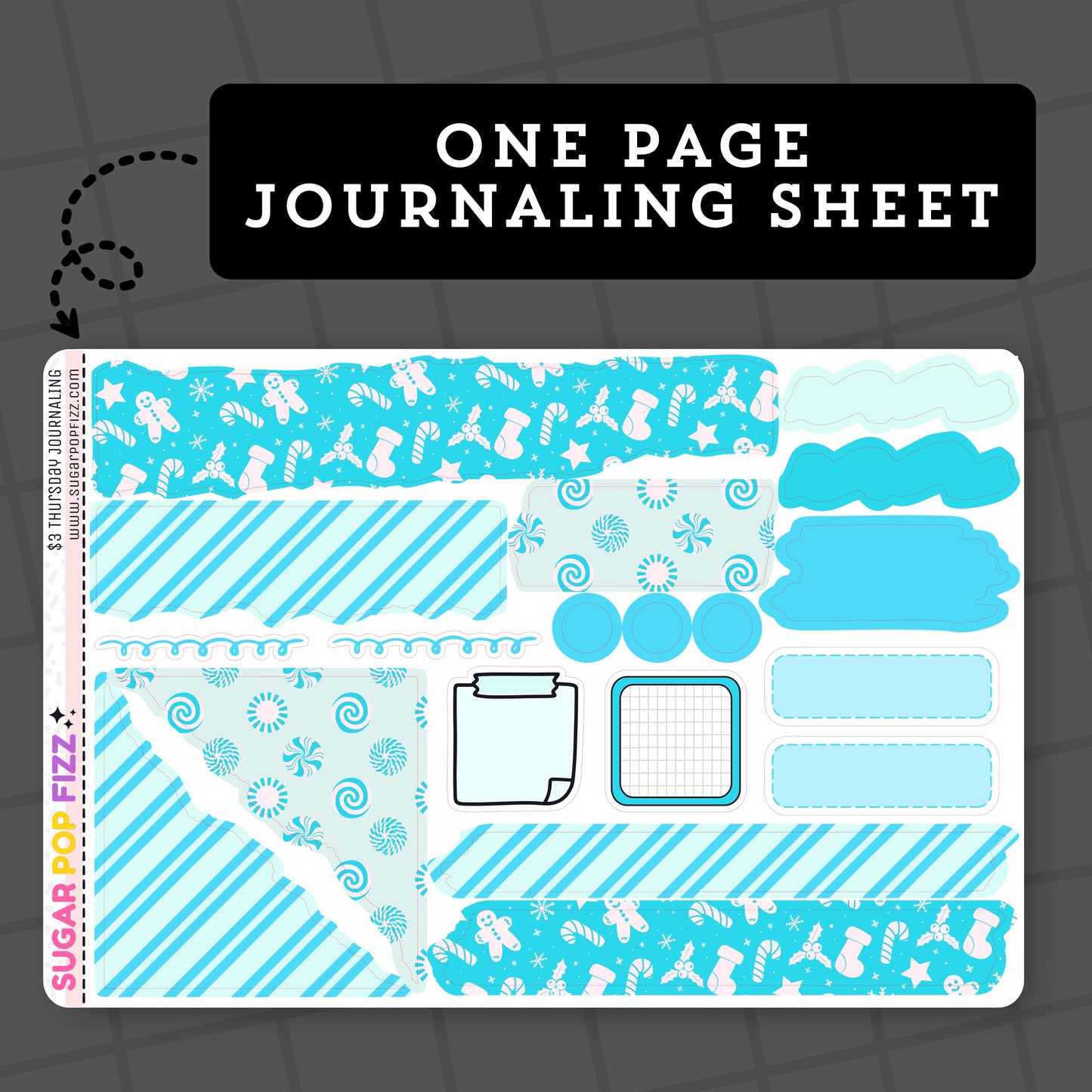 Blue Peppermint - $3 Thursday - Journaling
