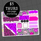 Checkered Smiles - $3 Thursday - Journaling