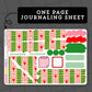Coquette Holiday - $3 Thursday - Journaling