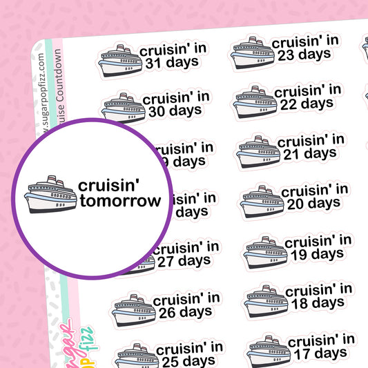 Cruise Countdown - 31 days