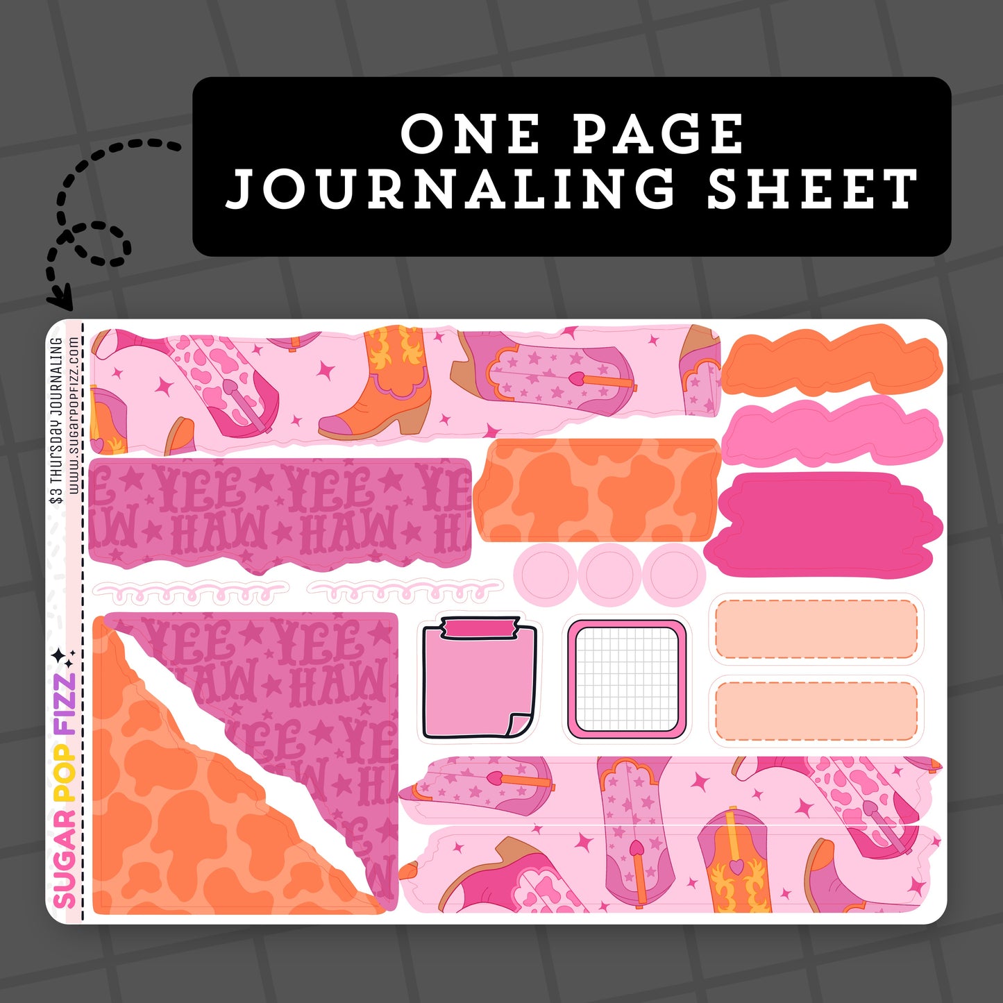 Cowgirl - $3 Thursday - Journaling