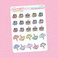 Beach Doodle Stickers - D161