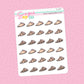 Pizza Doodle Stickers - D237