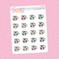 Christmas Coffee Cup Doodle Stickers - D253