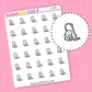 Vacuum Doodle Stickers - D295