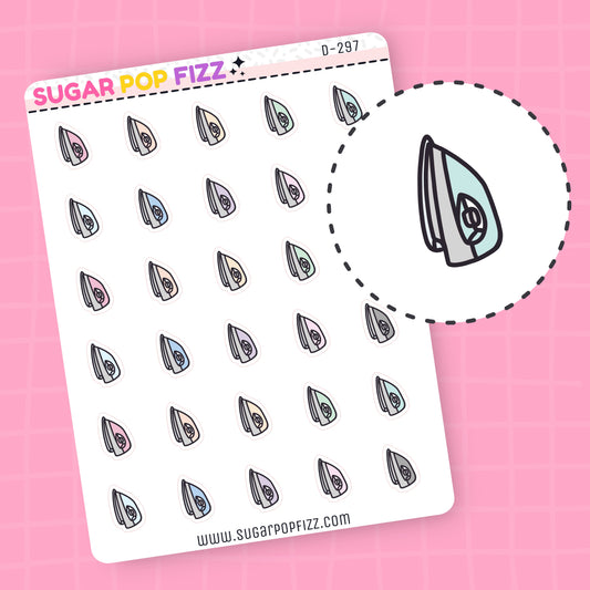 Iron Doodle Stickers - D297