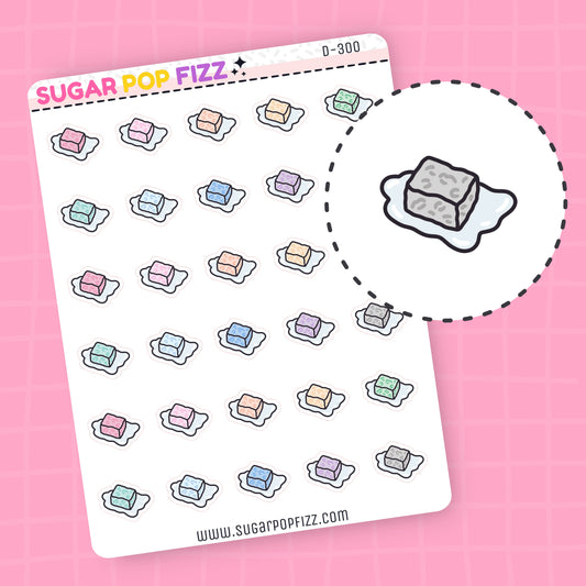 Sponge Doodle Stickers - D300