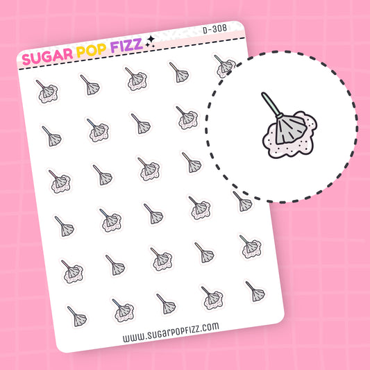 Dust Doodle Stickers - D308