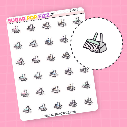 Sweep Doodle Stickers - D310