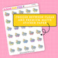 Bubble Bath Doodle Stickers - D312