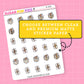 Fall Gift/Presents Doodle Stickers - D324
