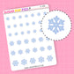 Snowflakes Doodle Stickers - D326