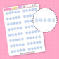 Snowflake Dividers Doodle Stickers (2 sizes) - D327