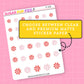 Peppermint Doodle Stickers - D328