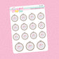 In Dolly We Trust Doodle Stickers - D539 *exclusive art* - RETIRING 12/6