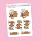 Hello Sunshine Doodle Stickers - D553