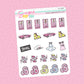 Doll Movie Sampler Doodle Stickers - D568