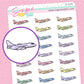 Plane Doodle Stickers - D579