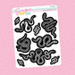 Reputation Snakes Doodle Stickers - D597