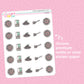 Spaghetti Doodle Stickers - D616