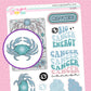 Cancer Doodle Stickers - D646