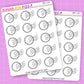 Postage Deco Stickers - DBT107