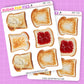 Toast Deco Stickers - DBT125