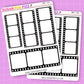 Assorted Film Strip Deco Stickers - DBT133
