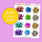 Gift Bows Deco Stickers - DBT136