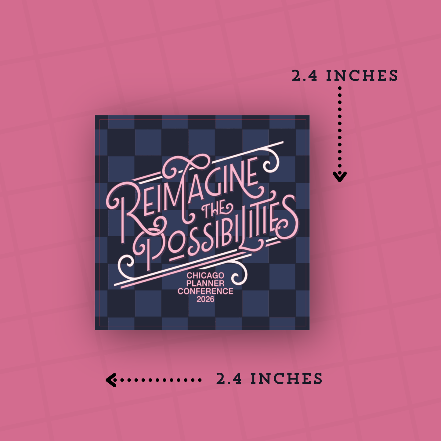 CPC 2026 Premium Matte Die Cut Sticker - DC158