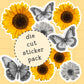 Sunflowers Die Cut Sticker PACK - DCP102