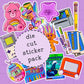 90s Baby Die Cut Sticker PACK - DCP104