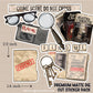 Mystery Thriller Die Cut Sticker PACK - DCP109