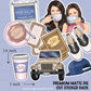 Gilmore Die Cut Sticker PACK - DCP111