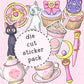 Moonie Cafe Die Cut Sticker PACK - DCP112
