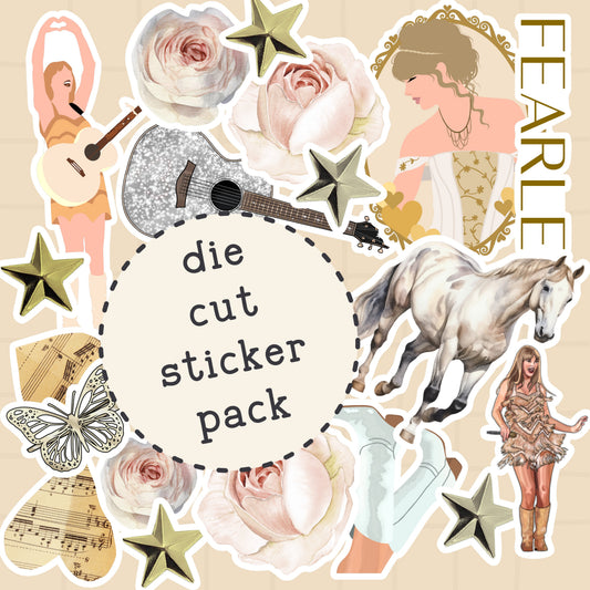 Fearless Die Cut Sticker PACK - DCP118