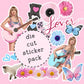 Lover Die Cut Sticker PACK - DCP123