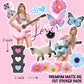 Lover Die Cut Sticker PACK - DCP123