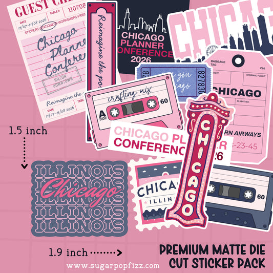 CPC 2026 Die Cut Sticker PACK - DCP129