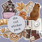 Autumn in the City Die Cut Sticker PACK - DCP134