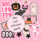 Pink Halloween Die Cut Sticker PACK - DCP136