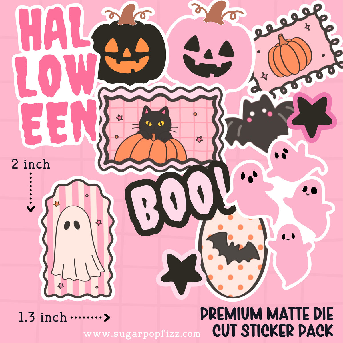 Pink Halloween Deco BUNDLE