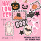 Pink Halloween Die Cut Sticker PACK - DCP136
