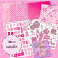 Pink Peppermint Deco BUNDLE