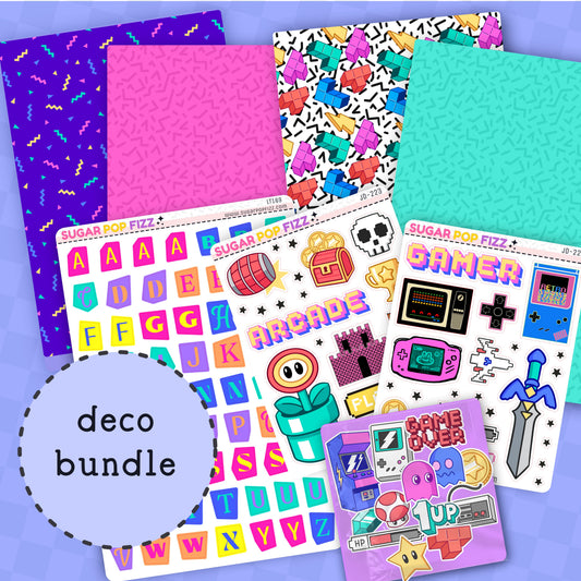 Retro Gamer Deco BUNDLE