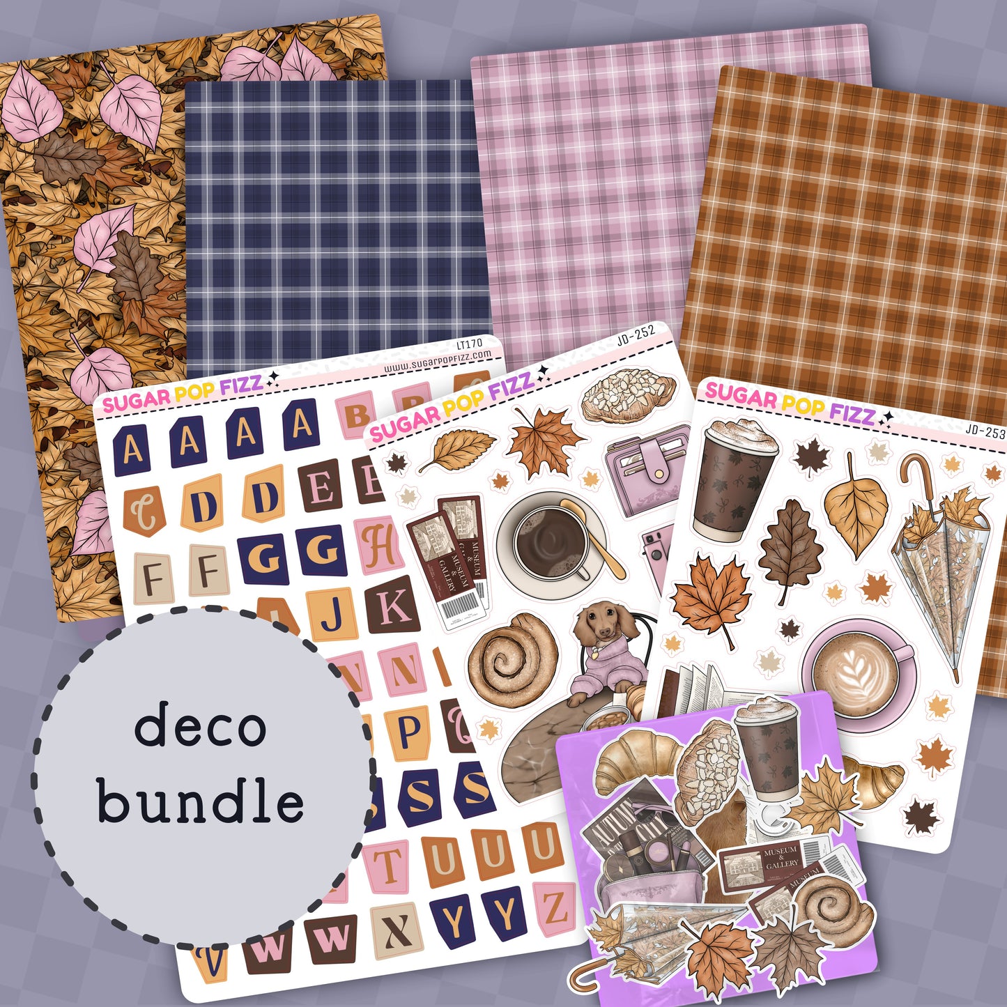Autumn in the City Deco BUNDLE