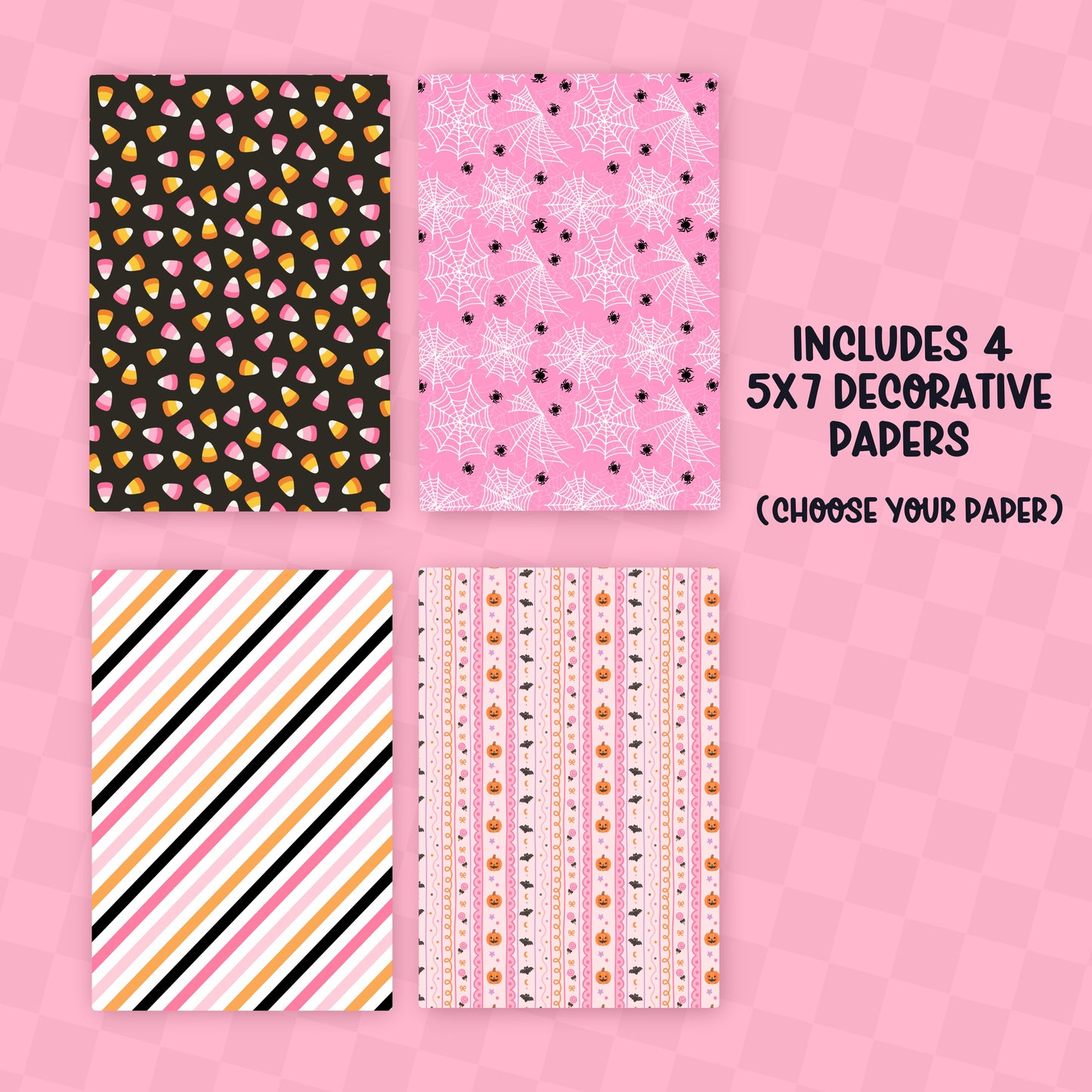 Pink Halloween Deco BUNDLE