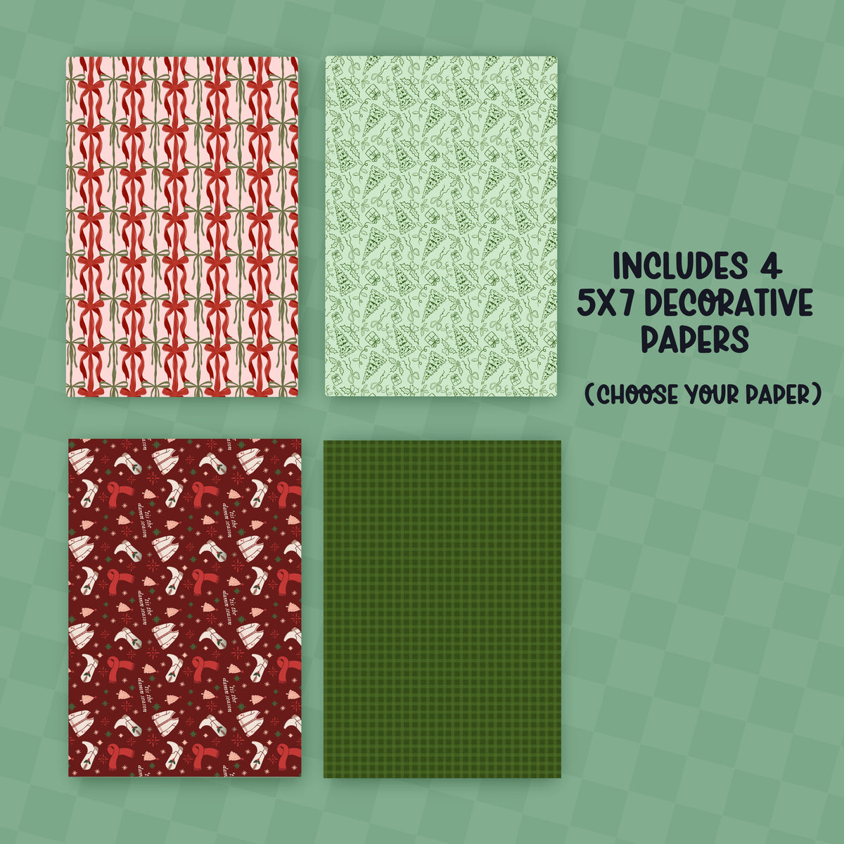 Xmas Tree Farm Deco BUNDLE